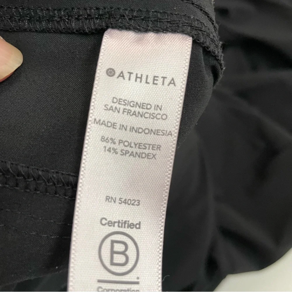 Athleta Pants Chelsea Utility Jogger Cargo Pockets Lightweight Athletic Black